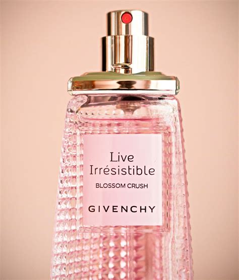 perfume givenchy blossom crush|givenchy live irresistible rosy crush.